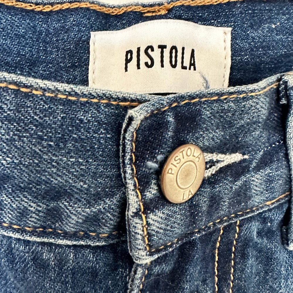 NWOT! ANTHROPOLOGIE PISTOLA Denim Shorts - Picture 3 of 3